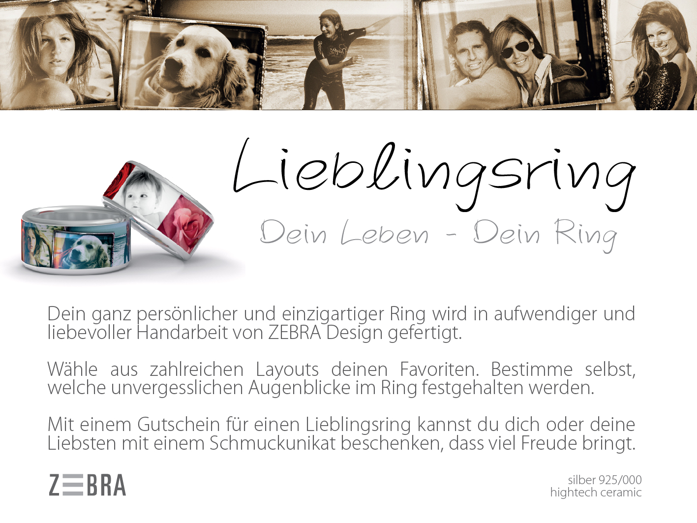 Lieblingsring Werbemittel